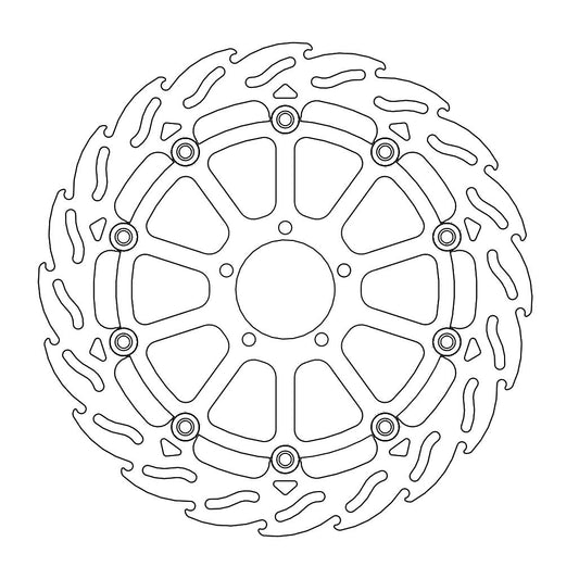 Motomaster Flame Bremsscheibe - KTM 1290|1390 MY2014-