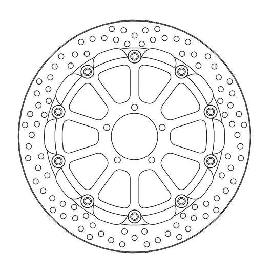 Motomaster Halo Race Bremsscheibe - KTM 1290|1390 MY2014-