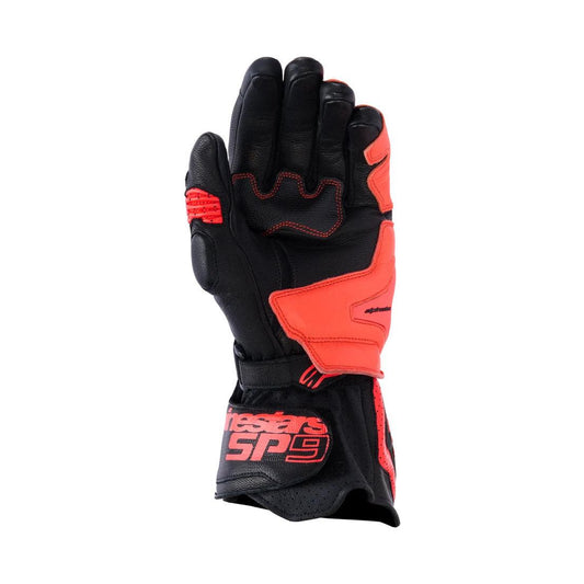 Alpinestars SP-9 Handschuhe | Black Red Fluo
