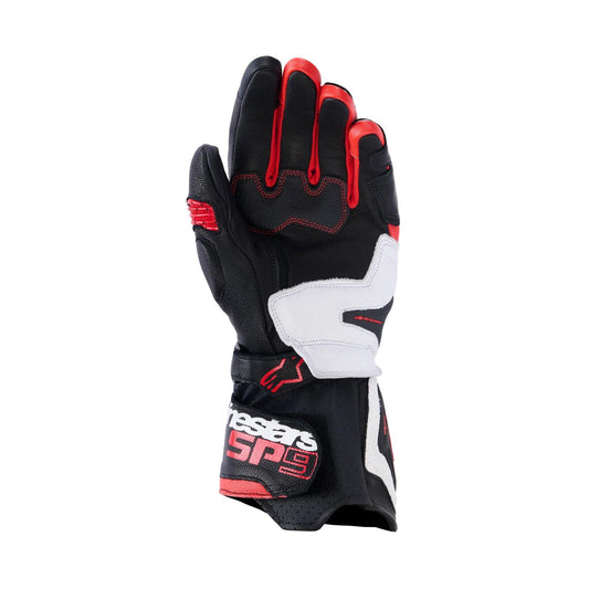 Alpinestars SP-9 Handschuhe | Black White Bright Red