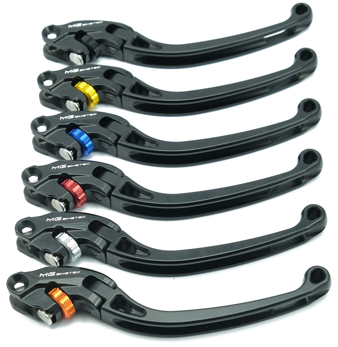 Brake lever Clubsport long & foldable MG Biketec for KTM 1290 Superduke MY2014-2023