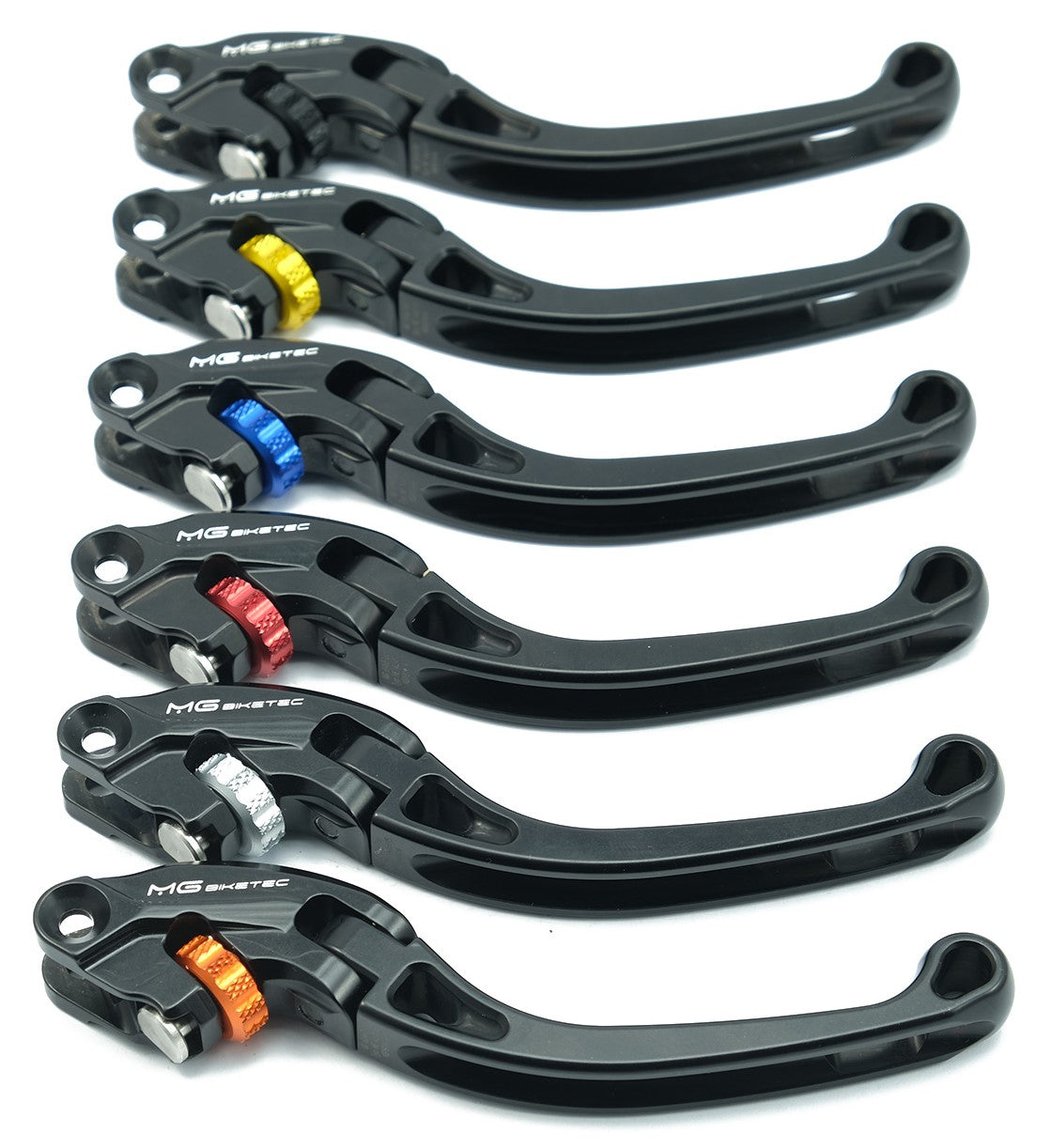 Brake lever Clubsport short & foldable MG Biketec for KTM 1290 Superduke MY2014-2023
