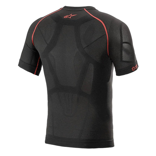 Alpinestars Ride V2 Funktionsunterhemd Sommer Kurz | Black Red