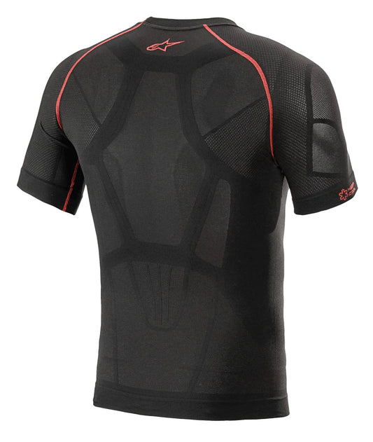 Alpinestars Ride V2 Funktionsunterhemd Sommer Kurz | Black Red