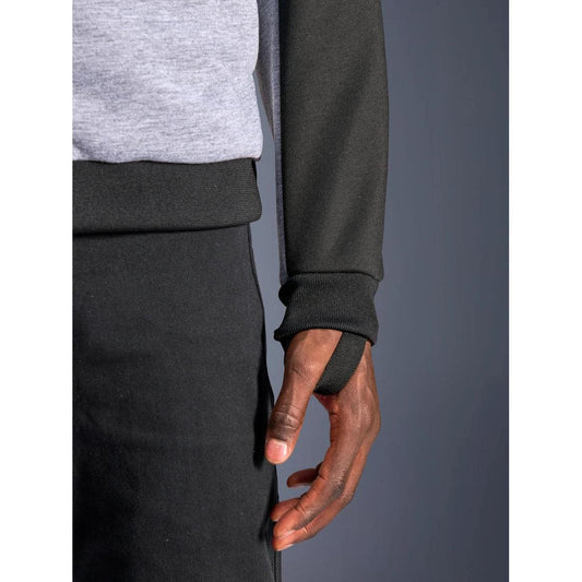 Alpinestars Chrome V2 Sport Hoodie | Black Gray Heather Turquoise