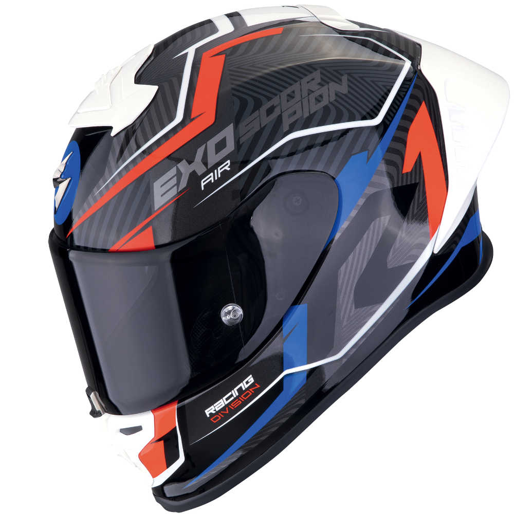 Scorpion EXO R1 EVO II Air Coup Black-Red-Blue