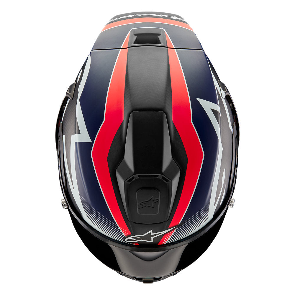 Alpinestars SUPERTECH R10 TEAM carbon-fluored-mattblue