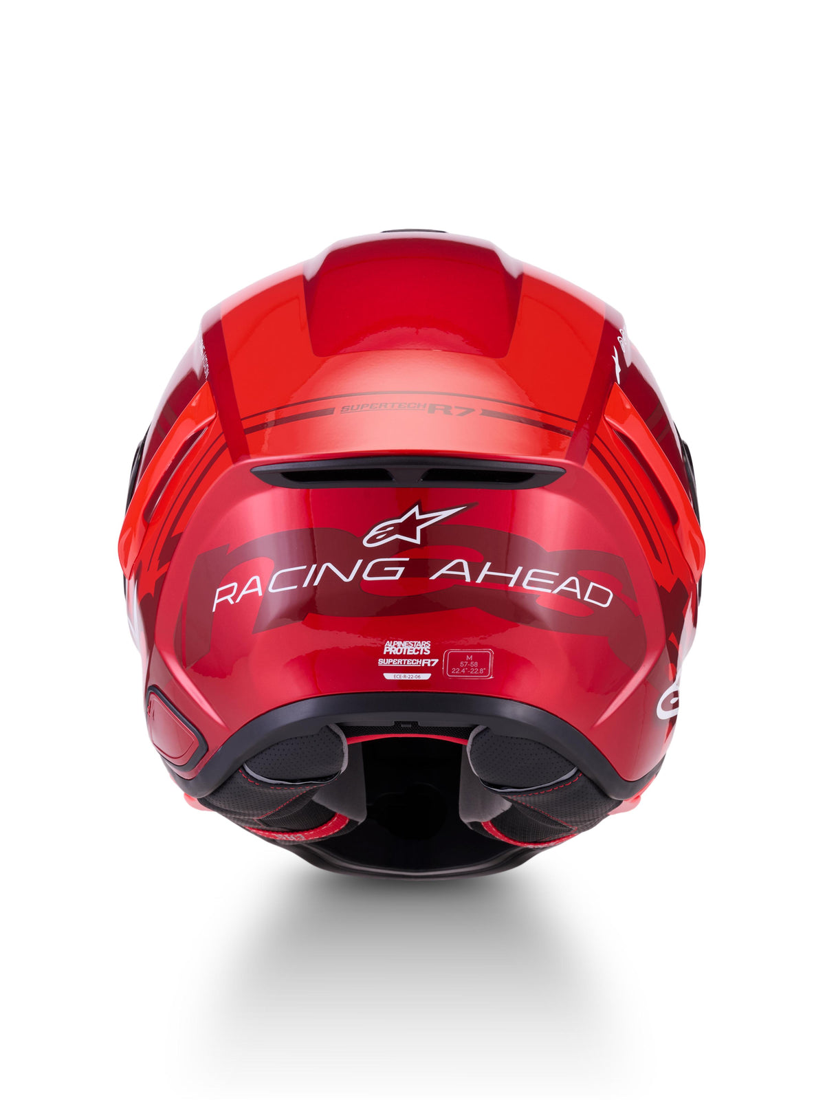 Alpinestars SUPERTECH R7 A-CORE | RED WHITE GLOSSY