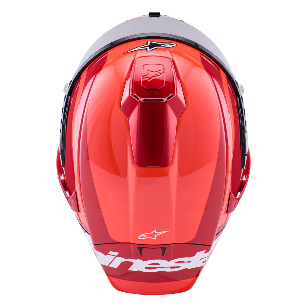 Alpinestars SUPERTECH R10 ARIUS black-white-double red glossy