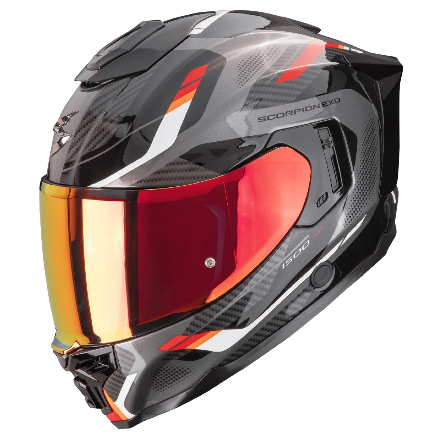 Scorpion EXO-1500 AIR SLEEK Schwarz-Rot