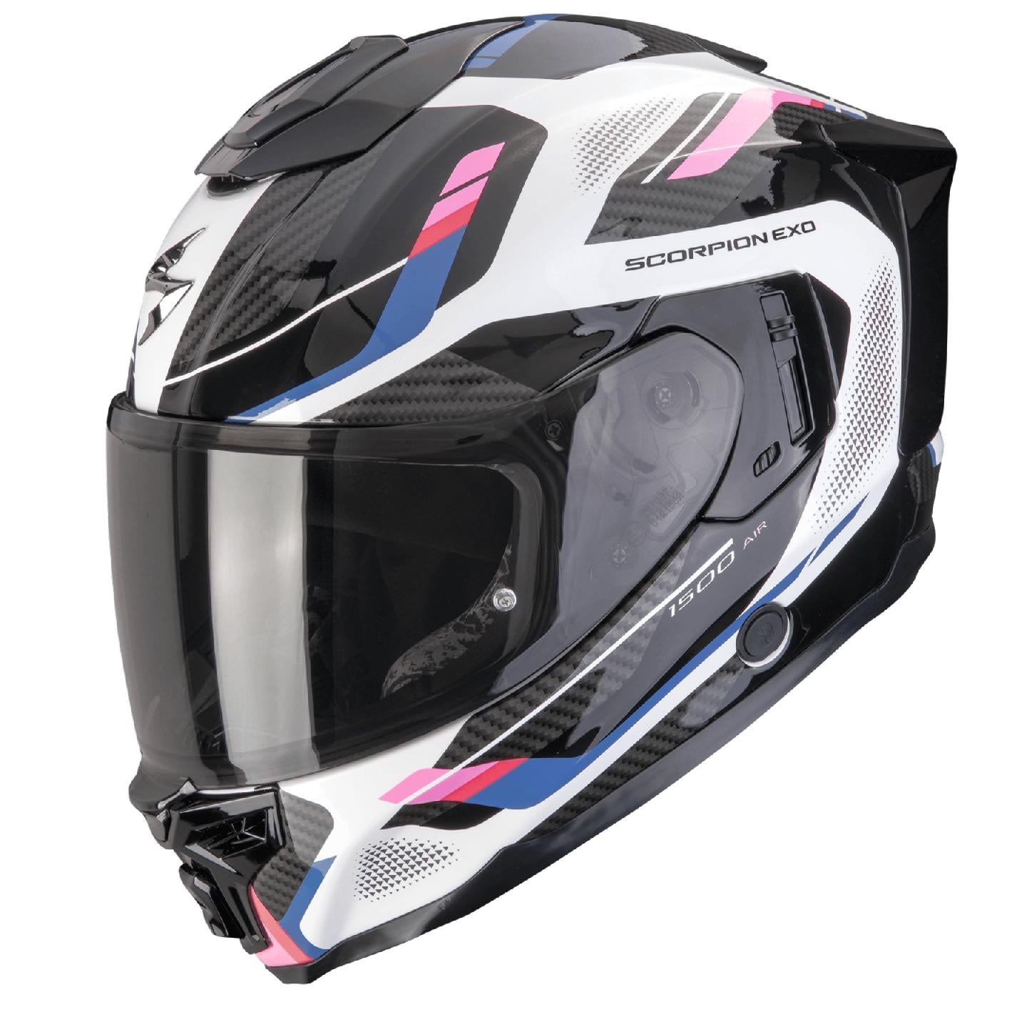 Scorpion EXO-1500 AIR SLEEK Weis-Schwarz-Rosa