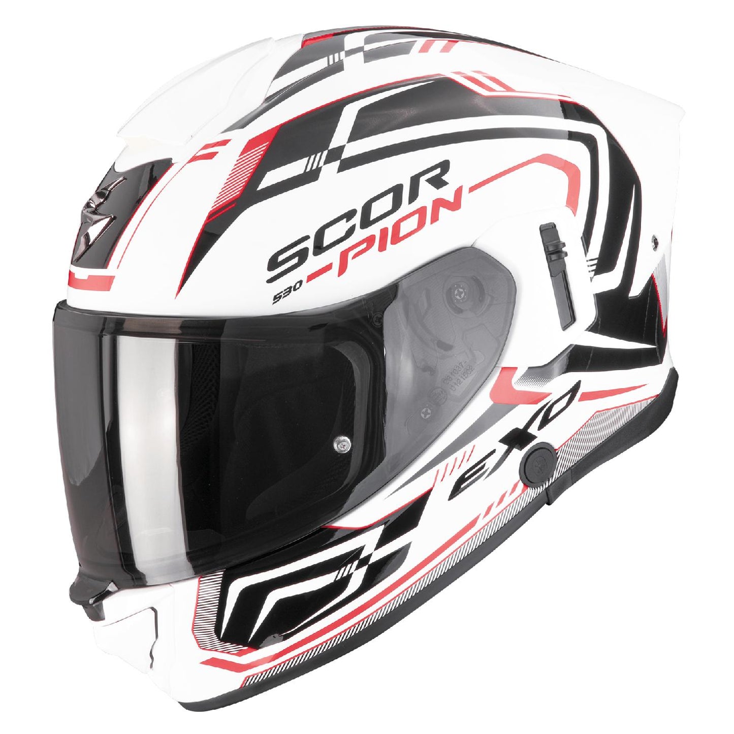 Scorpion EXO-530 AIR SLOPE Weiß-Schwarz-Rot