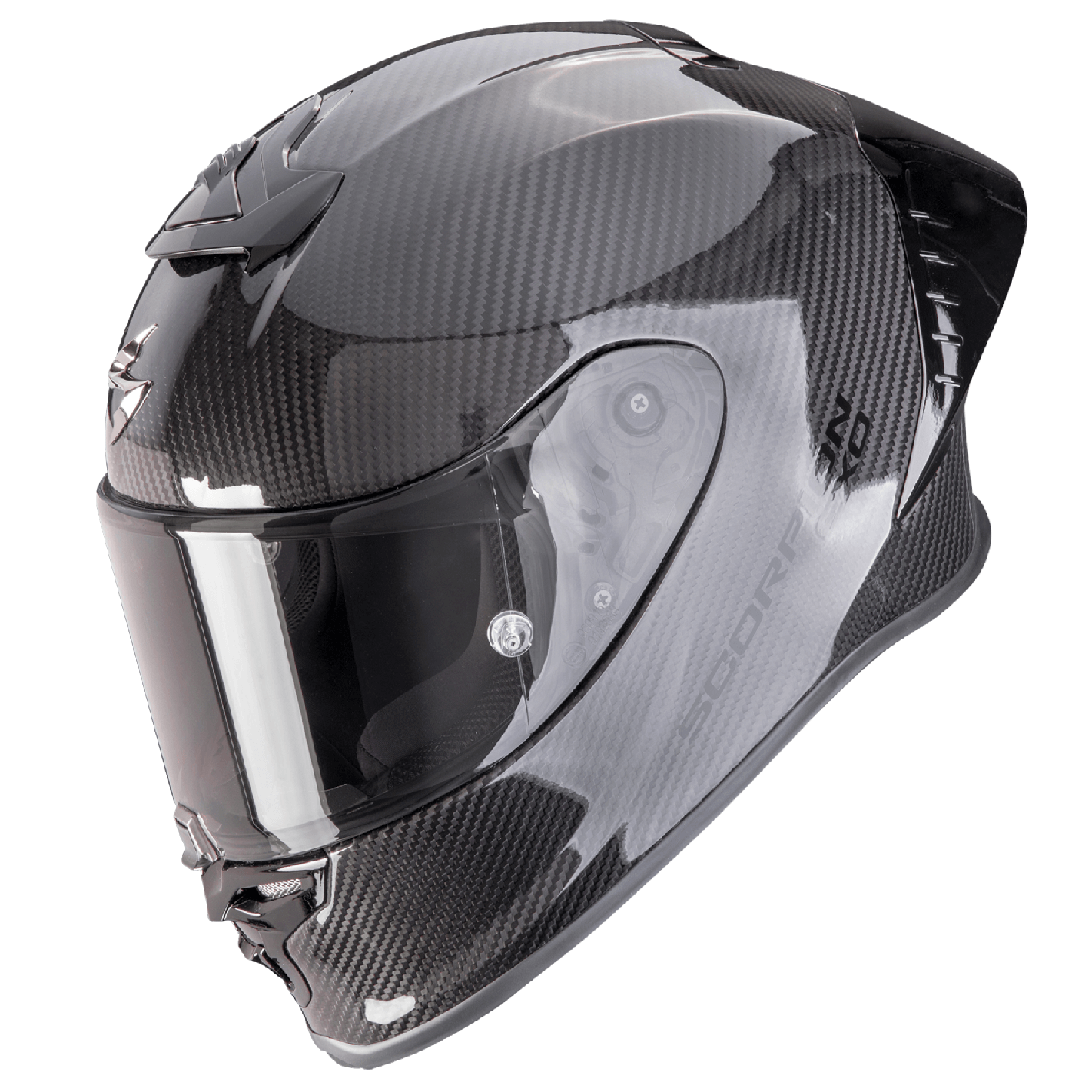Scorpion EXO-R1 EVO II CARBON AIR SOLID Schwarz