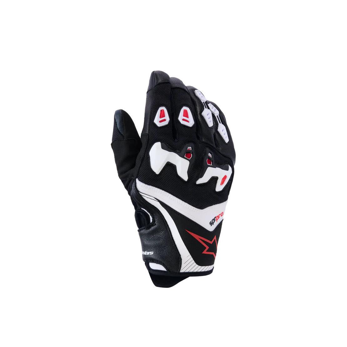 Alpinestars SP-R Pro Handschuhe | Black White Bright Red