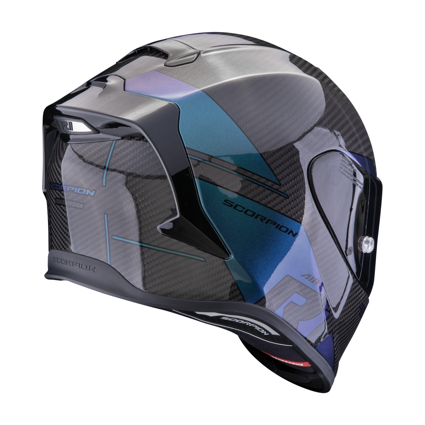 Scorpion EXO-R1 EVO CARBON AIR | Rally black