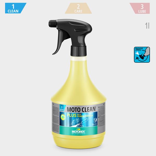 MOTOREX MotoClean+ Sprühflasche 1lt