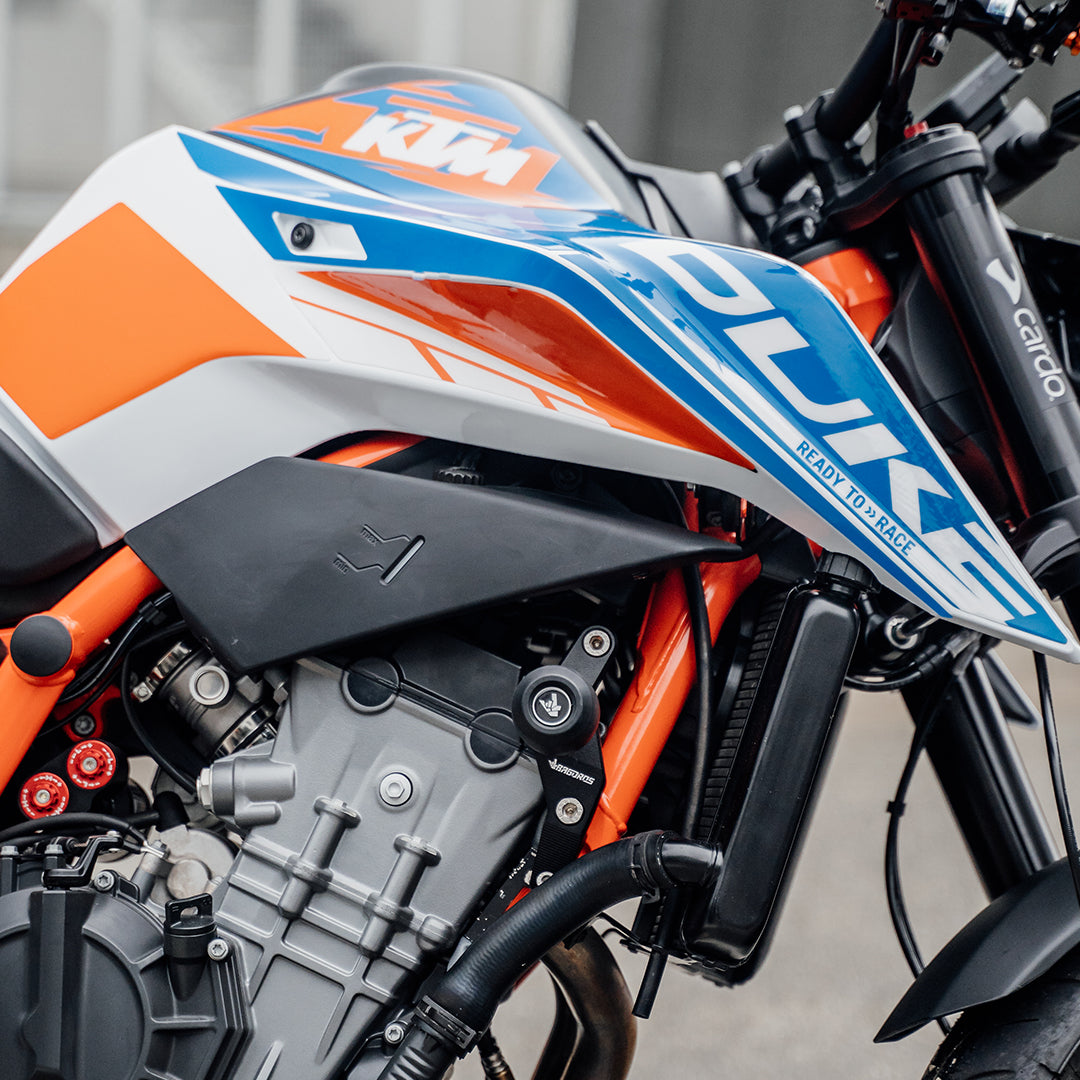 Frame crash pads Bagorosperformance for KTM 790|890 Duke MY2018-