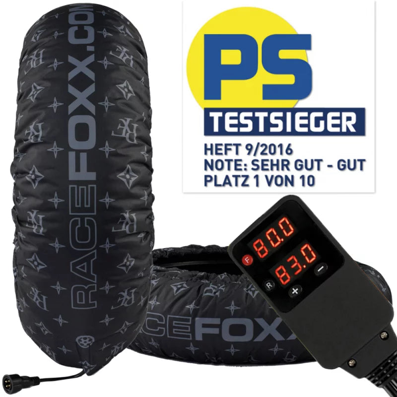 Racefoxx Reifenwärmer Pro Digital bis 99°C