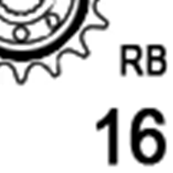 Ritzel JT Sprockets gummiert