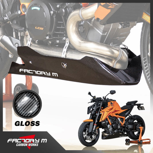 Bugspoiler Carbon glänzend für KTM 1290|1390 Superduke MY2020-