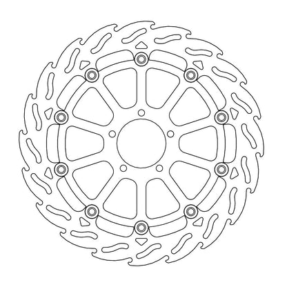 Motomaster Flame brake disc - KTM 1290|1390 MY2014-