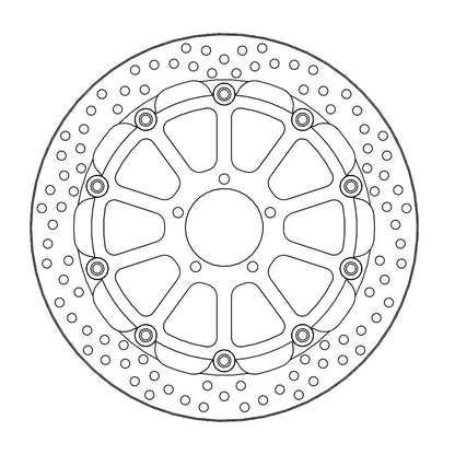 Motomaster Halo Race brake disc - KTM 1290|1390 MY2014-