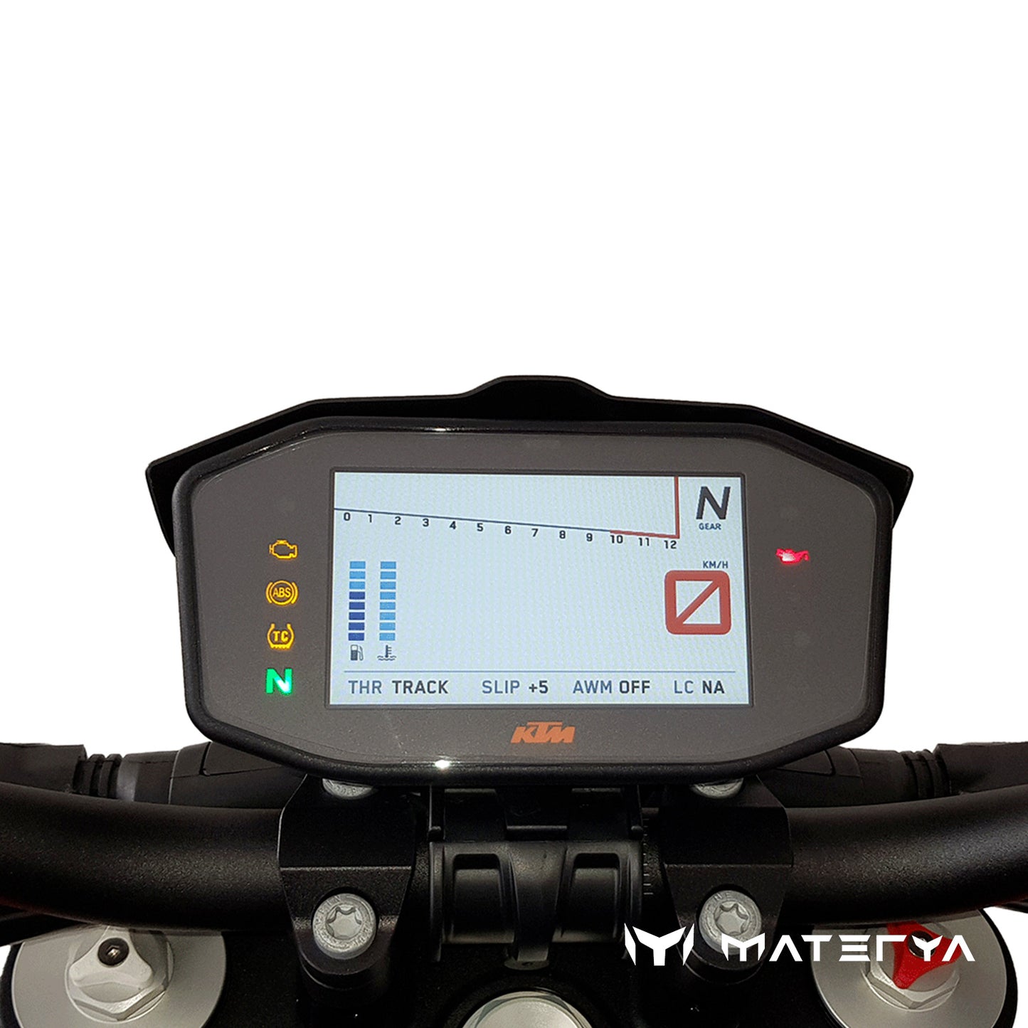 Dashboard Cover for KTM 1290 Superduke MY2017-2019 - black matt