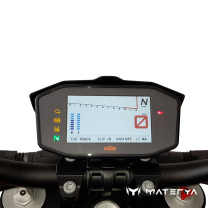 Dashboard Cover für KTM 1290 Superduke MY2017-2019 - schwarz matt