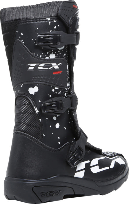 TCX Stiefel COMP-KID schwarz-weiss