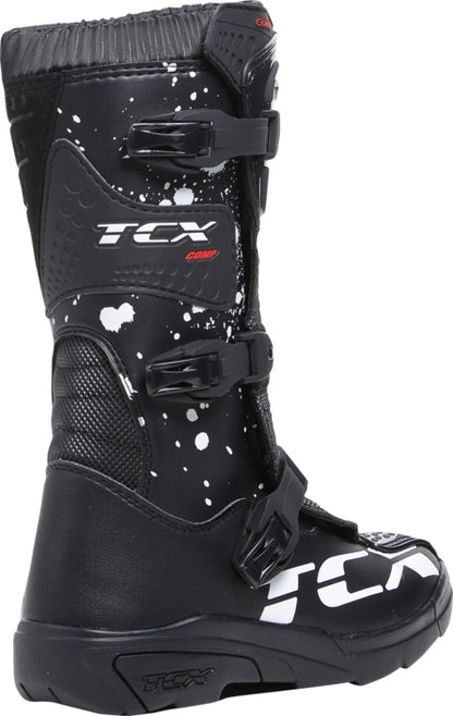 TCX Stiefel COMP-KID schwarz-weiss