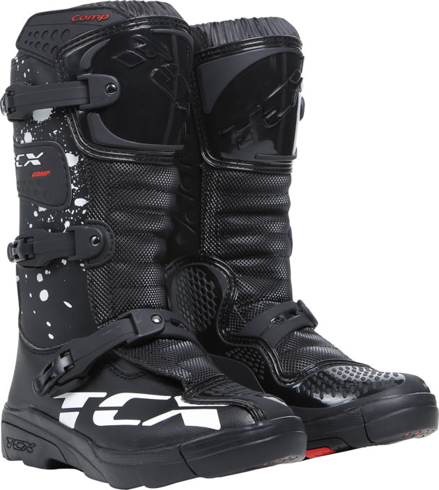 TCX Stiefel COMP-KID schwarz-weiss