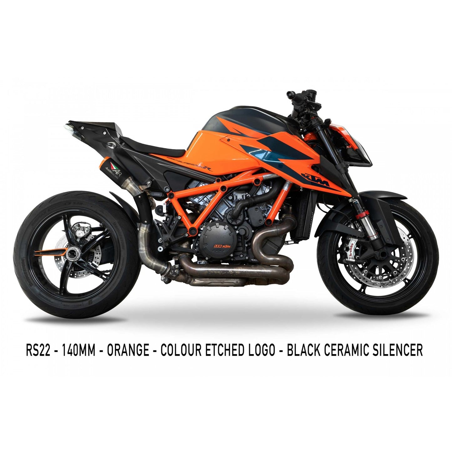 Austin Racing RS22 SlipOn (with approval) - KTM 1290|1390 Superduke MY2020-