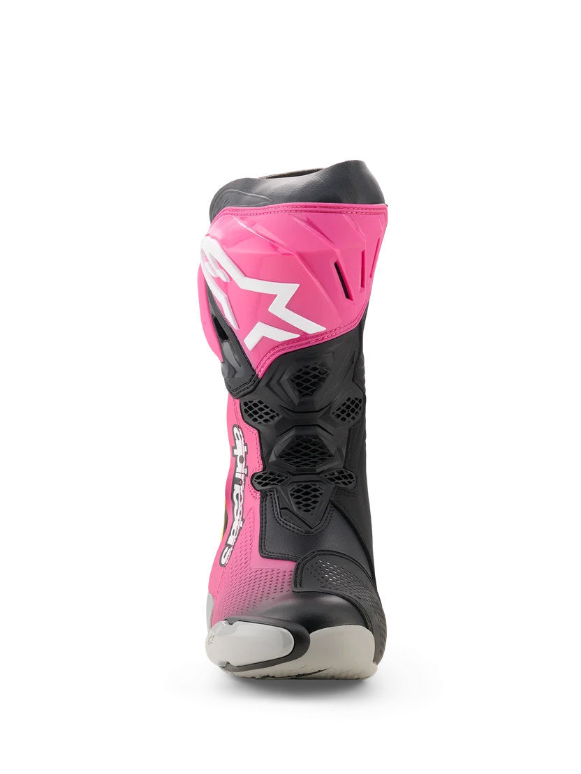 Alpinestars Supertech R | BLACK MAGENTA WHITE YELLOW