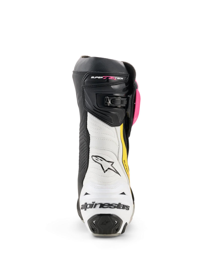Alpinestars Supertech R | BLACK MAGENTA WHITE YELLOW