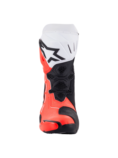 Alpinestars Supertech R Vented | black-white-red fluo