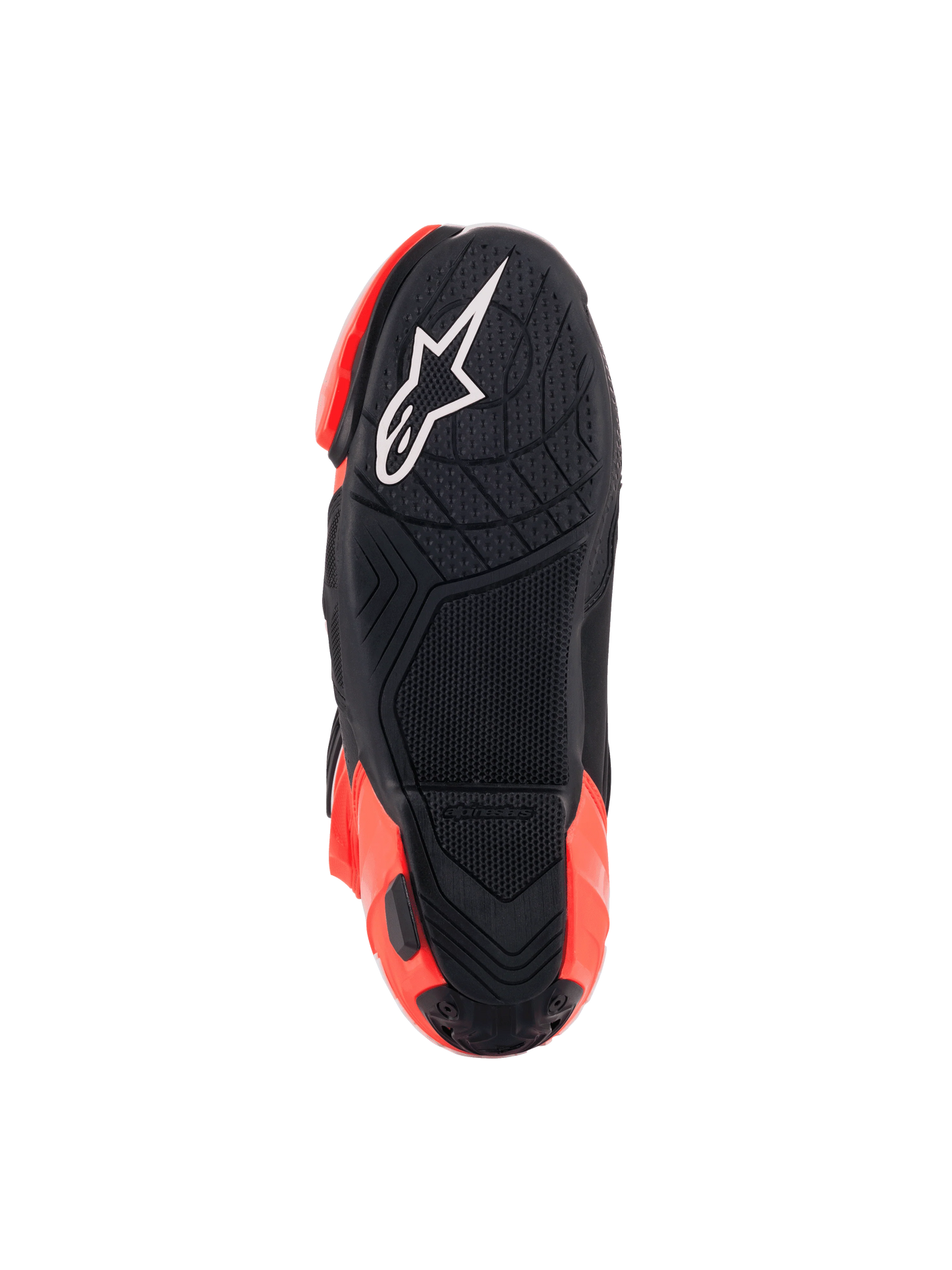 Alpinestars Supertech R Vented | black-white-red fluo