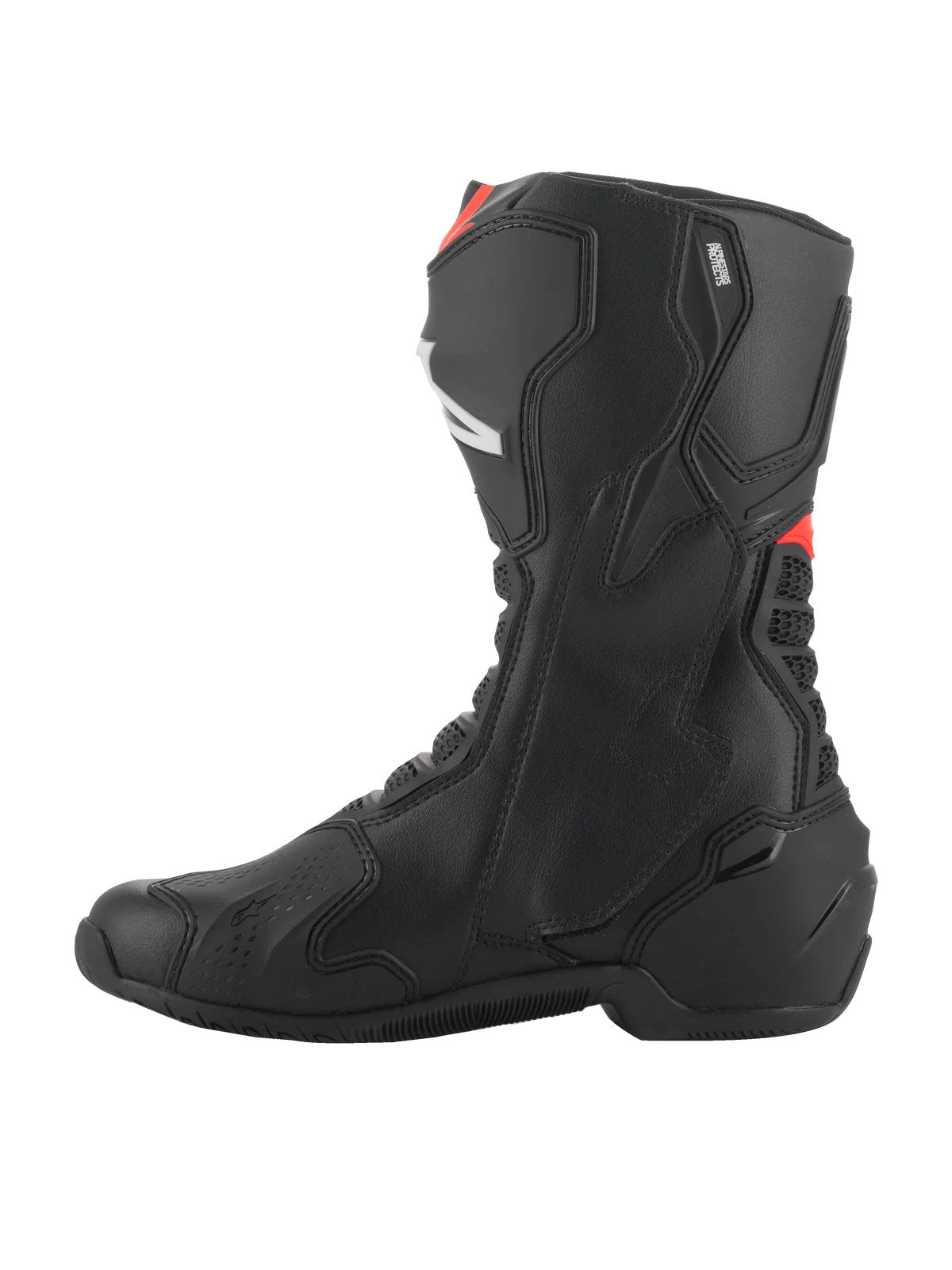Alpinestars SMX-6 V3 Stiefel | Black Red Fluo