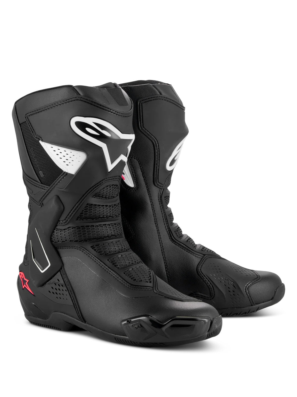 Alpinestars Stella SMX-6 V3 Stiefel | Black White Diva Pink