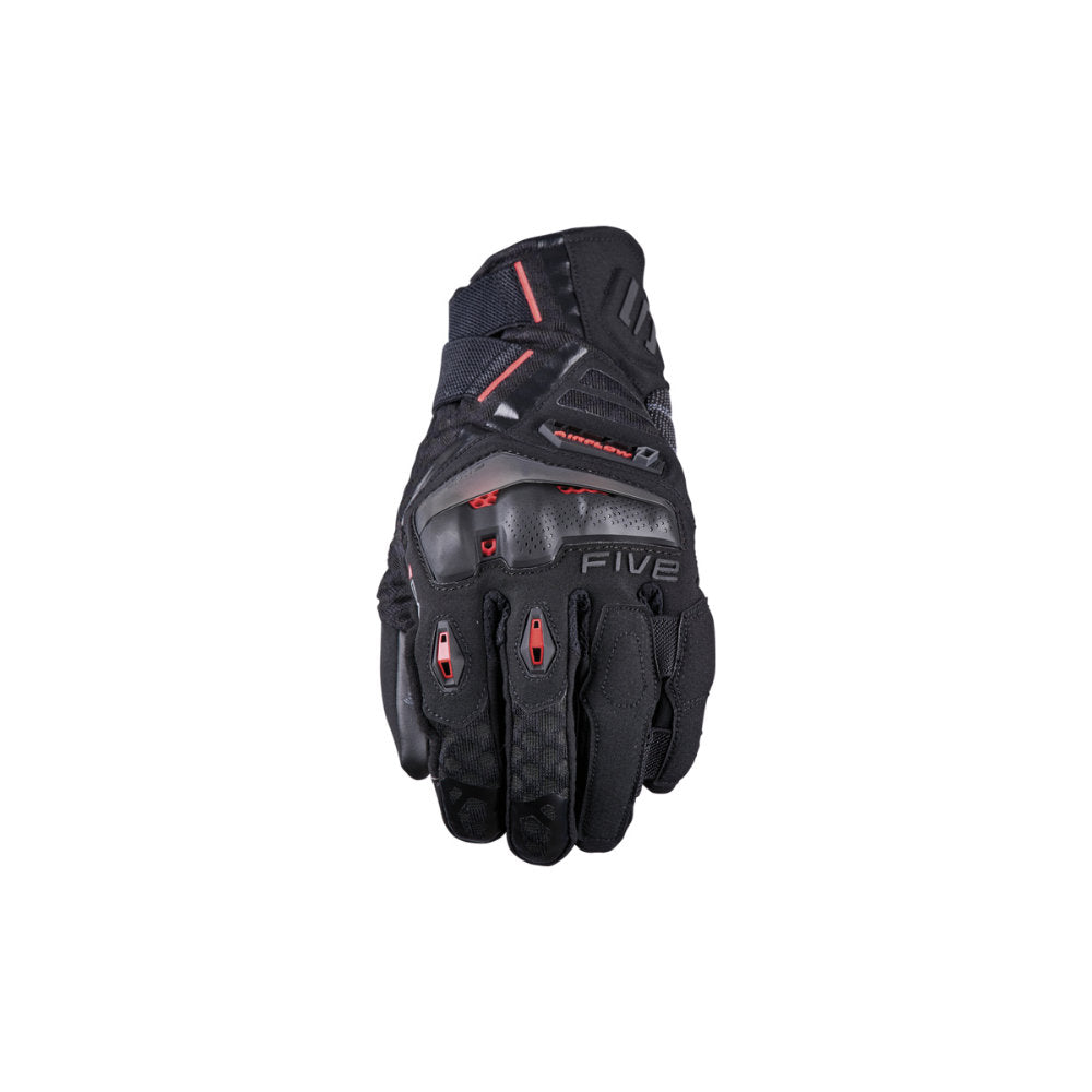 FIVE TFX1 Airflow short schwarz-rot