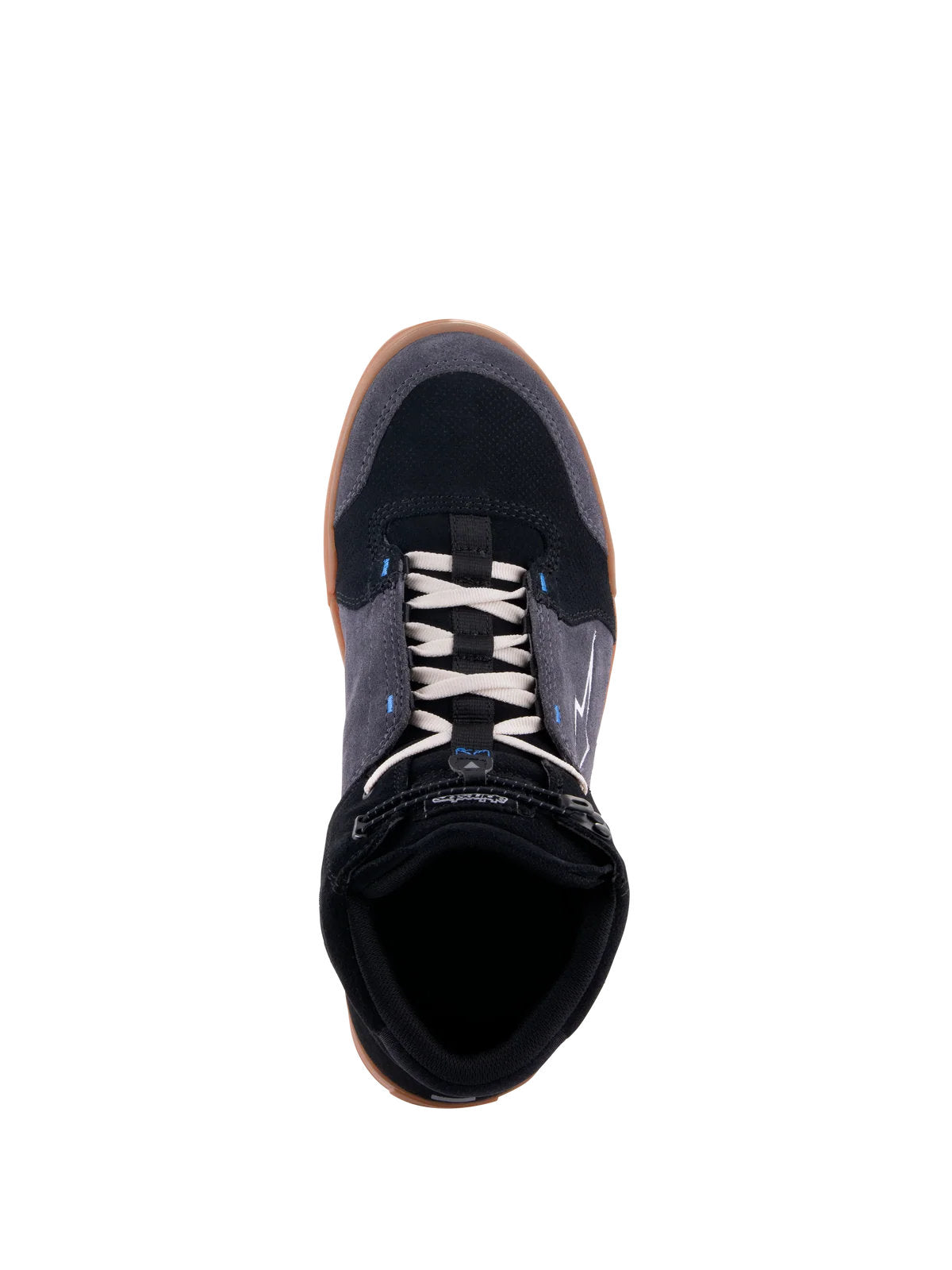 Alpinestars Chrome Schuhe | Black Asphalt Gum Blue
