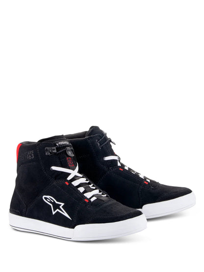 Alpinestars Chrome Schuhe | Black White Bright Red