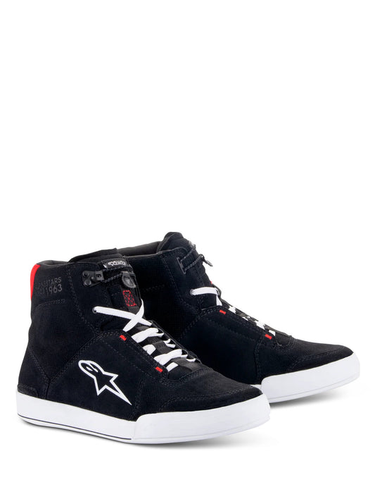Alpinestars Chrome Schuhe | Black White Bright Red