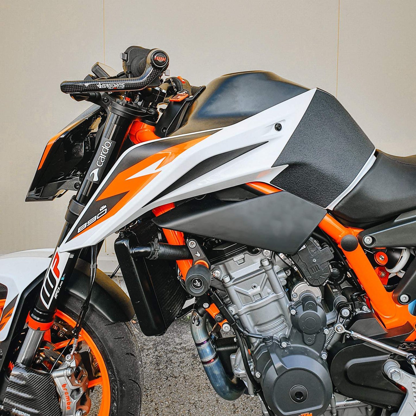 Tank Grip Pads Bagorosperformance für KTM 790|890 Duke MY2018-