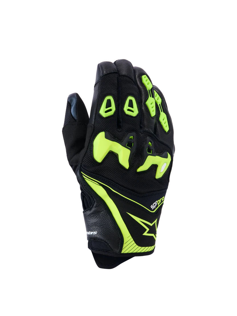 Alpinestars SP-R Pro Handschuhe | Black Yellow Fluo