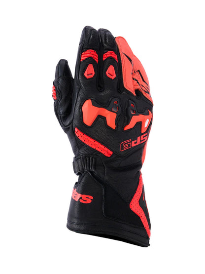 Alpinestars SP-9 Handschuhe | Black Red Fluo