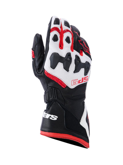 Alpinestars SP-9 Handschuhe | Black White Bright Red