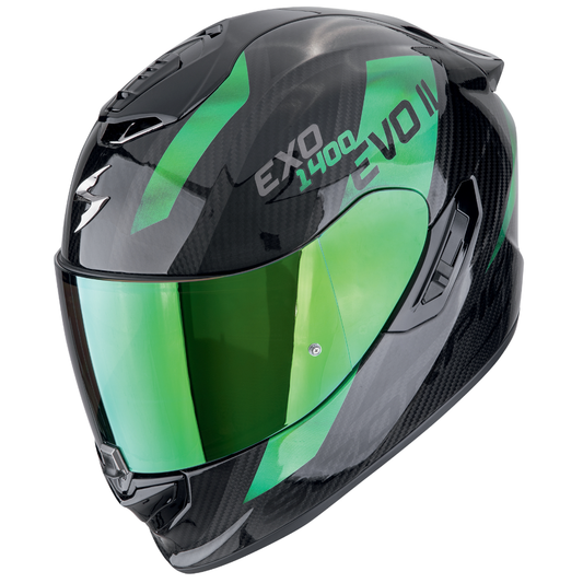Scorpion EXO 1400 EVO II Carbon Air Platted Black-Green