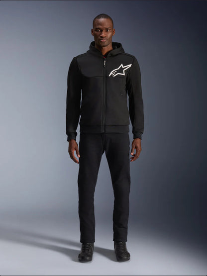 Alpinestars Chrome V2 Sport Hoodie | Black White