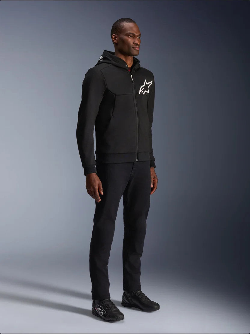 Alpinestars Chrome V2 Sport Hoodie | Black White