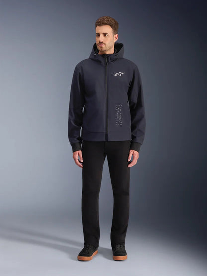 Alpinestars Radium Tech Kapuzenjacke | Black White
